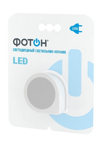 Cветильник/ночник Фотон NM-100S 0,5Вт 220В Белый фото Cветильник/ночник Фотон NM-100S 0,5Вт 220В Белый картинка